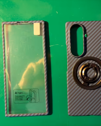 Cover magsafe per Samsung fold 7 fibra aramidica
