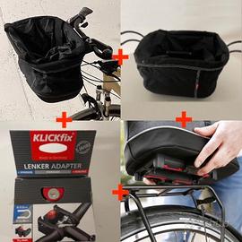 set borse bici con attacchi KLICKfix Alingo -50%