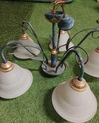 lampadario a sospensione 5punti luce