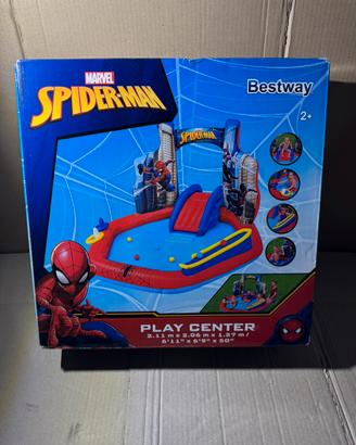 Piscina Gonfiabile SpiderMan Parco Acquatico