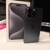 Apple Iphone 15 pro max 256Gb Nero con scatola