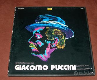 3 LP - Boheme, Tosca e Madama Butterfly di Puccini