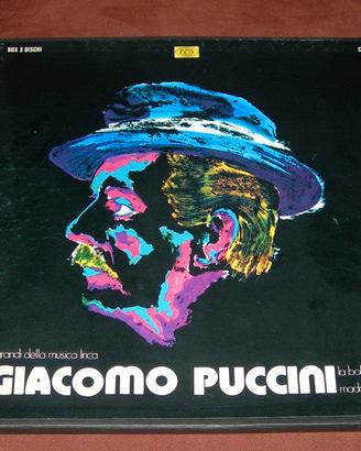 3 LP - Boheme, Tosca e Madama Butterfly di Puccini
