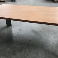 Tavolo piano noce 1000*2000 mm gambe in ferro