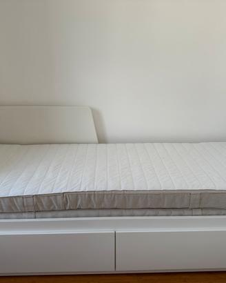 Letto singolo/matrimoniale flekke e 2 materassi