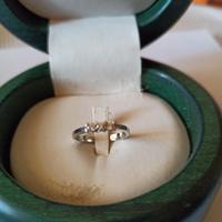 Anello in oro bianco Trilogi