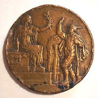 Medaglia Adunata Nazionale Alpini Roma 1929  RARA