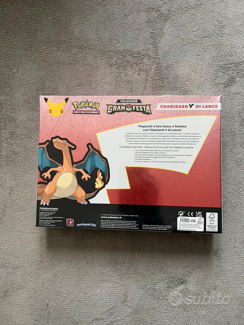 POKEMON COLLEZIONE GRAN FESTA CHARIZARD V DI LANCE - ITA