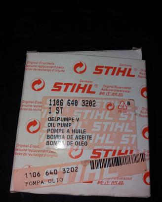 Stihl 070 contra pompa olio