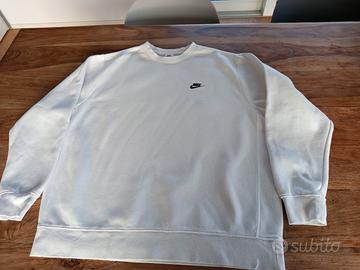 FELPA BIANCA NIKE UOMO XL