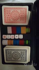 kit di carte scala quaranta e altro con custodia