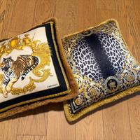 Coppia cuscini Versace in seta