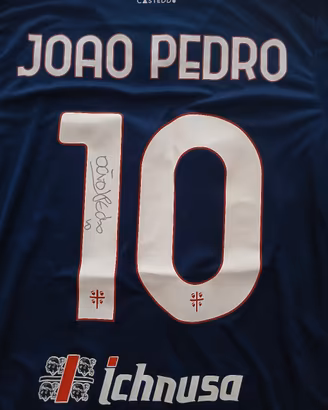 JOAO PEDRO CAGLIARI 21/22 AUTOGRAFATA  AUTENTICATA