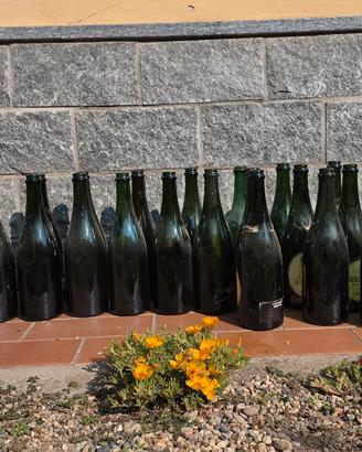 bottiglie di vino vuote 