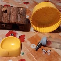 Accessori per criceto e gabbia