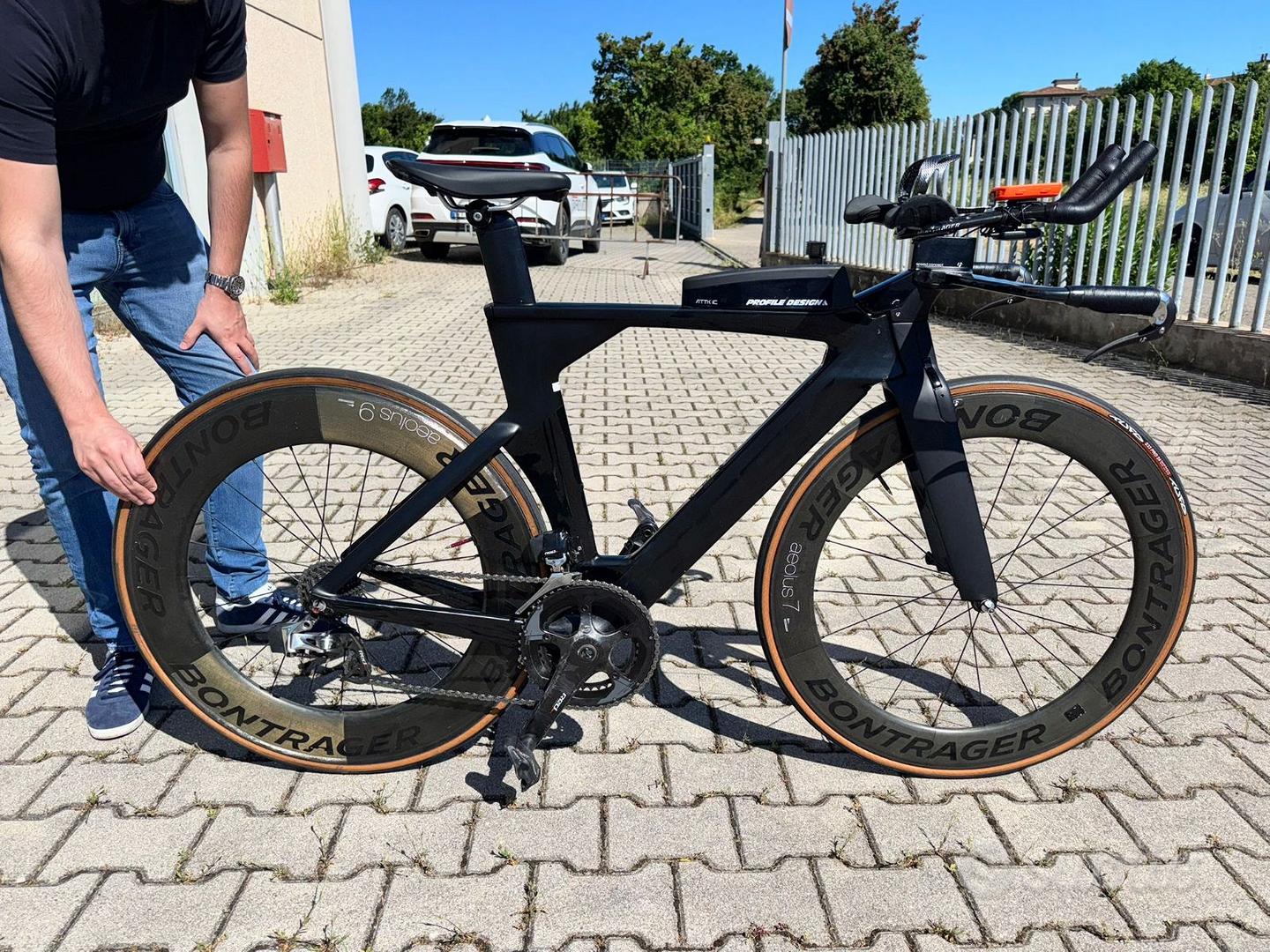 Bici Triathlon Bici Crono Usate Record Bicicletta Filippo Ganna