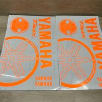 KIT ADESIVI TMAX 2001 2007 ROSSO FLUO 12P