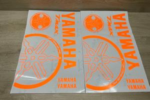 KIT ADESIVI TMAX 2001 2007 ROSSO FLUO 12P