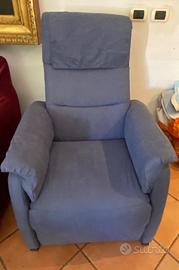 Poltrona relax reclinabile elettrica