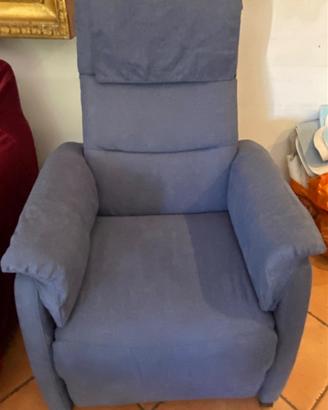 Poltrona relax reclinabile elettrica