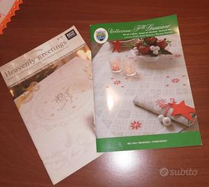 x hobby.libri  di natale con ricami a punto croce 