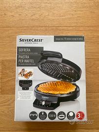 Piastra per Waffle SilverCrest 1200W – Come nuova