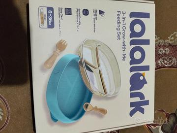 Set Pappa Neonati PPSU 3 in 1 con Posate (2 Pezzi)