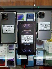 IPHONE 12 PRO MAX 256GB batteria 100%