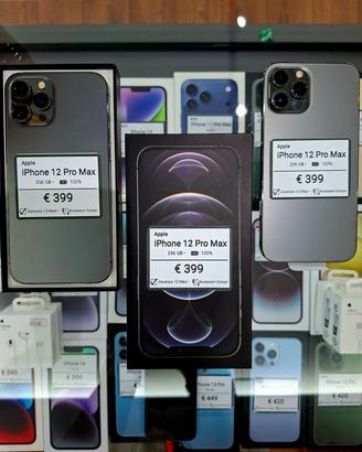 IPHONE 12 PRO MAX 256GB batteria 100%