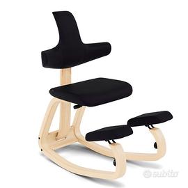 Varier Thatsit legno Naturale tessuto Nero