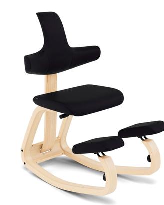 Varier Thatsit legno Naturale tessuto Nero