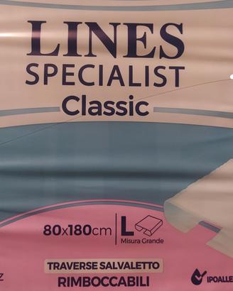 4 confezioni da 20 traverse Lines 60x90