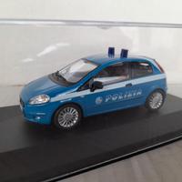 MODELLO AUTO FIAT GRANDE PUNTO POLIZIA DI STATO