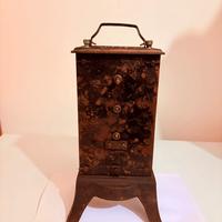 Antico girarrosto da camino del 1900