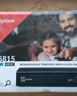 TS6815 T2HEVC - Decoder Digitale Terrestre