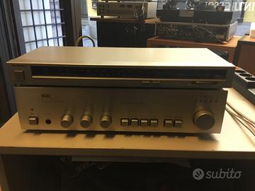 Nad 3020 amplificatore più radio technics