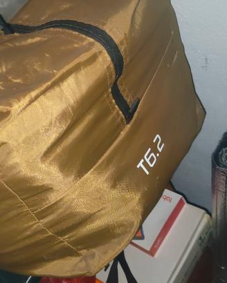 tenda da campeggio+picchetti+sacco a pelo+materass