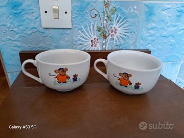 Coppia Tazze Vintage Anni '90 