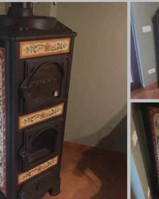 Stufa castelmonte modello helios con forno