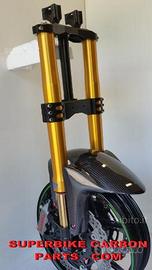 Naked cafe racer - avantreni con forcelle ohlins