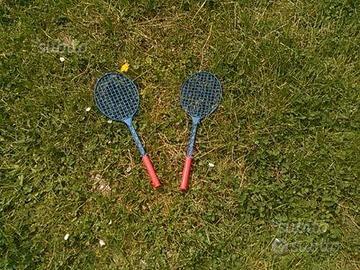 Gioco vintage racchette da tennis bambini anni 60