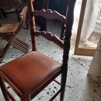 6 sedie vintage anni '70