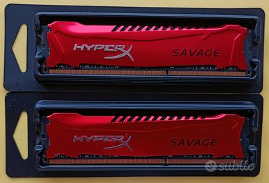 MEMORIE RAM HYPERX SAVAGE 2 X 8 GB DDR3 2133 MHz