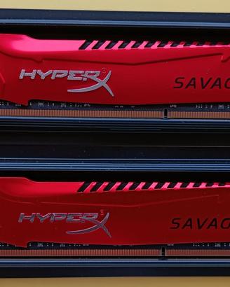 MEMORIE RAM HYPERX SAVAGE 2 X 8 GB DDR3 2133 MHz
