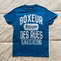 T-shirt uomo – Boxeur des Rues – Taglia S – Blu