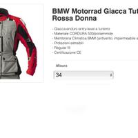 GIACCA MOTO BMW DA DONNA