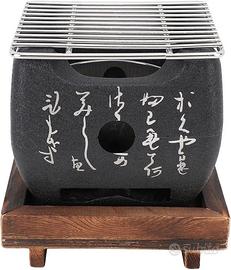 3 barbecue centro tavola Yakitori nuovi 