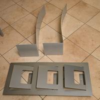 Portariviste e 2 mensole IKEA