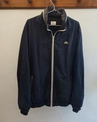 Giacca Lacoste Sport nera taglia 5 con cappuccio