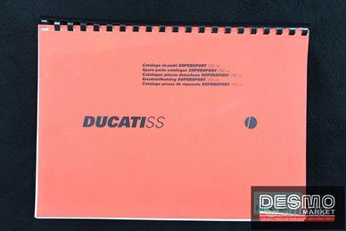 catalogo ricambi ufficiale Ducati SS 750 I.E. anno